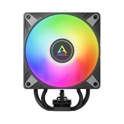 ARCTIC Freezer 36 A-RGB Single-Tower CPU Cooler with Push-Pull Two Pressure-optimised 120 mm P Fans and ARGB Lighting Fluid Dynamic Bearing 200–2000 RPM 4 Heatpipes incl. MX-6 Thermal Compound Model ACFRE00124A