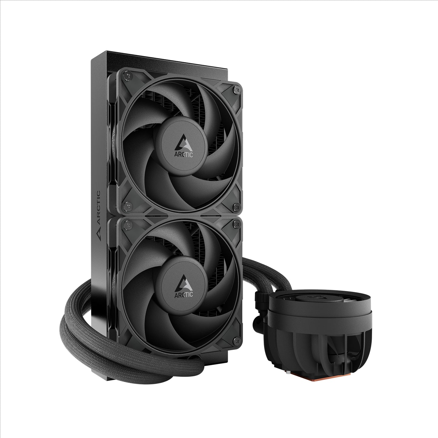 ARCTIC 240 mm Liquid Freezer III Pro 240 AIO CPU Cooler Water Cooling, 38 mm Radiator PWM Pump VRM Fan AMD AM5/AM4 Intel LGA1851/1700 Contact Frame Black Model ACFRE00178A