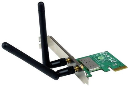 StarTech.com PCI Express Wireless N Adapter - 300 Mbps PCIe 802.11 b/g/n Network Adapter Card - 2T2R 2.2 dBi - Model PEX300WN2X2