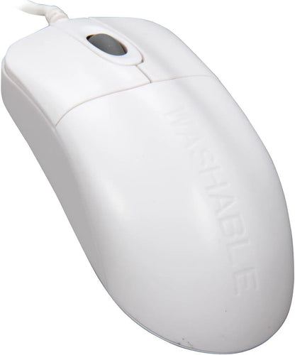 SEALSHIELD SILVER STORM Optical Mouse White 2 Buttons 1 x Wheel USB Wired Optical Mouse - Model STWM042 