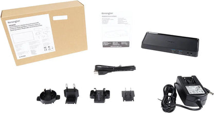 Kensington Dual DisplayPort & HDMI Docking Station USB 3.0 for Windows, Mac OS, Surface Pro & Surface Laptop Model K33997WW)