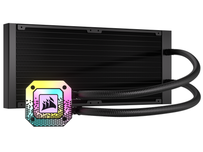 CORSAIR iCUE H115i ELITE CAPELLIX XT Liquid CPU Cooler - AF140 RGB ELITE Fans - 280mm Radiator - Intel® LGA 1700, 1200, 115X, 2066, AMD® AM5, AM4