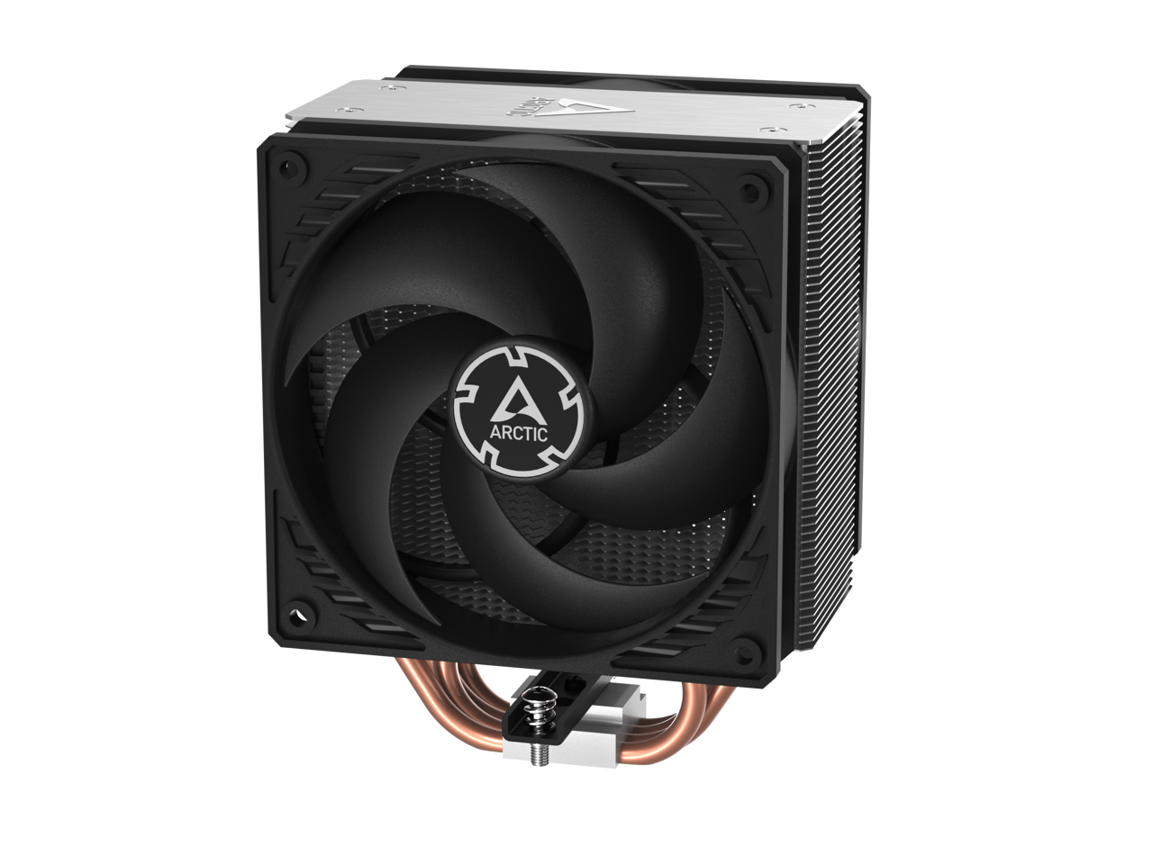 Freezer 36 – CPU Cooler for Intel Socket LGA1700 and AMD Socket AM4, AM5, Direct touch technology, dual 12cm Pressure Optimized Fan in push pull configuration