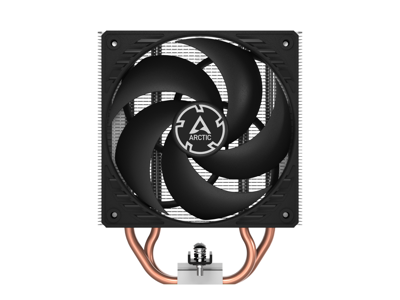 Freezer 36 – CPU Cooler for Intel Socket LGA1700 and AMD Socket AM4, AM5, Direct touch technology, dual 12cm Pressure Optimized Fan in push pull configuration
