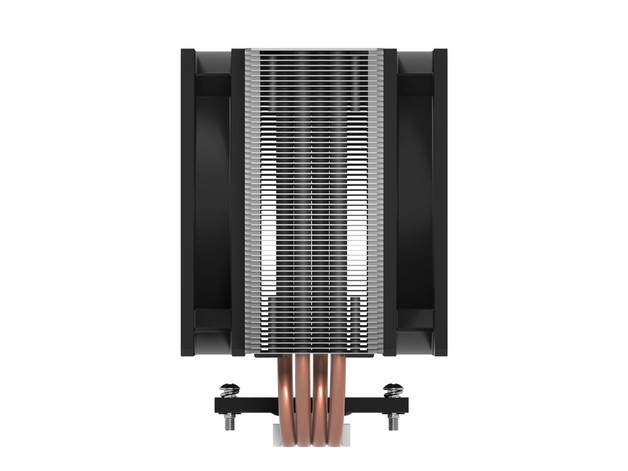 Freezer 36 – CPU Cooler for Intel Socket LGA1700 and AMD Socket AM4, AM5, Direct touch technology, dual 12cm Pressure Optimized Fan in push pull configuration