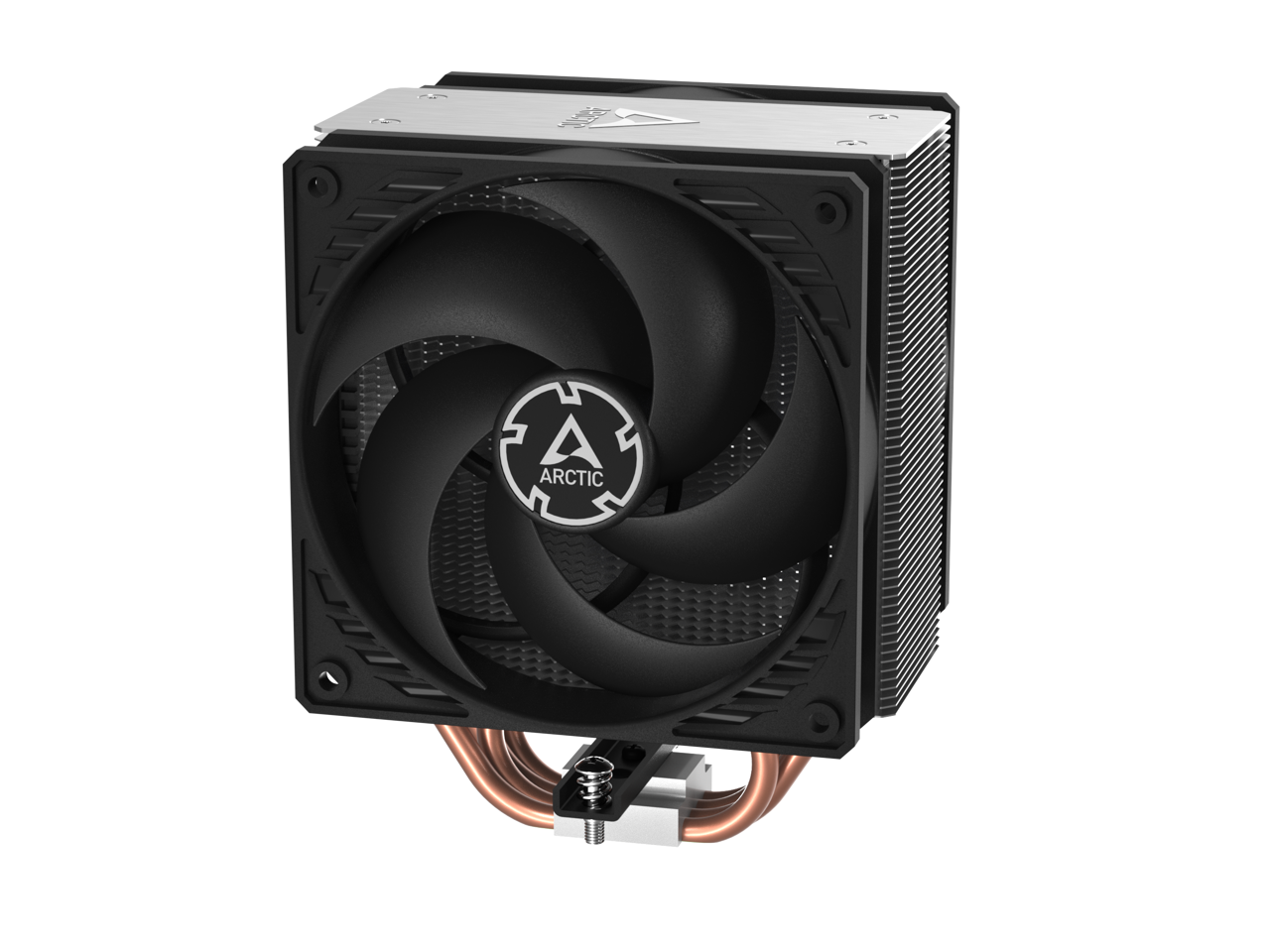 Freezer 36 CO – CPU Cooler for Intel Socket LGA1700 and AMD Socket AM4, AM5, Direct touch technology, dual 12cm Pressure Optimized Fan with dual ball bearing in push pull configuration