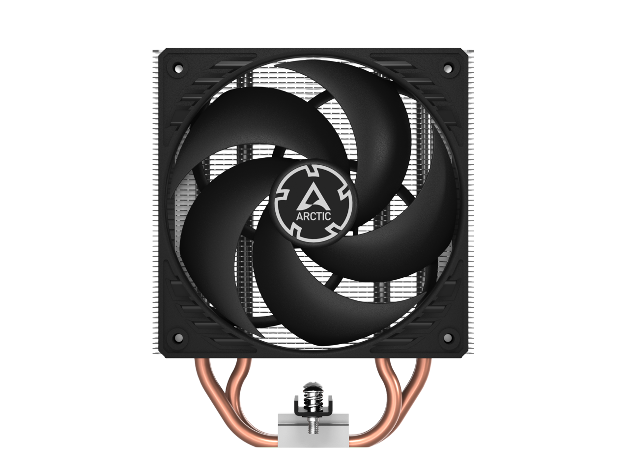 Freezer 36 CO – CPU Cooler for Intel Socket LGA1700 and AMD Socket AM4, AM5, Direct touch technology, dual 12cm Pressure Optimized Fan with dual ball bearing in push pull configuration