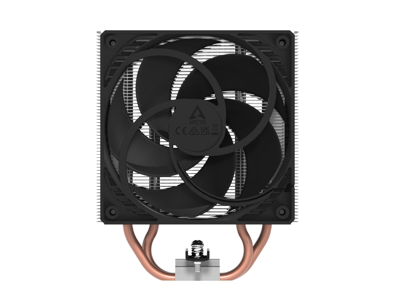 Freezer 36 CO – CPU Cooler for Intel Socket LGA1700 and AMD Socket AM4, AM5, Direct touch technology, dual 12cm Pressure Optimized Fan with dual ball bearing in push pull configuration