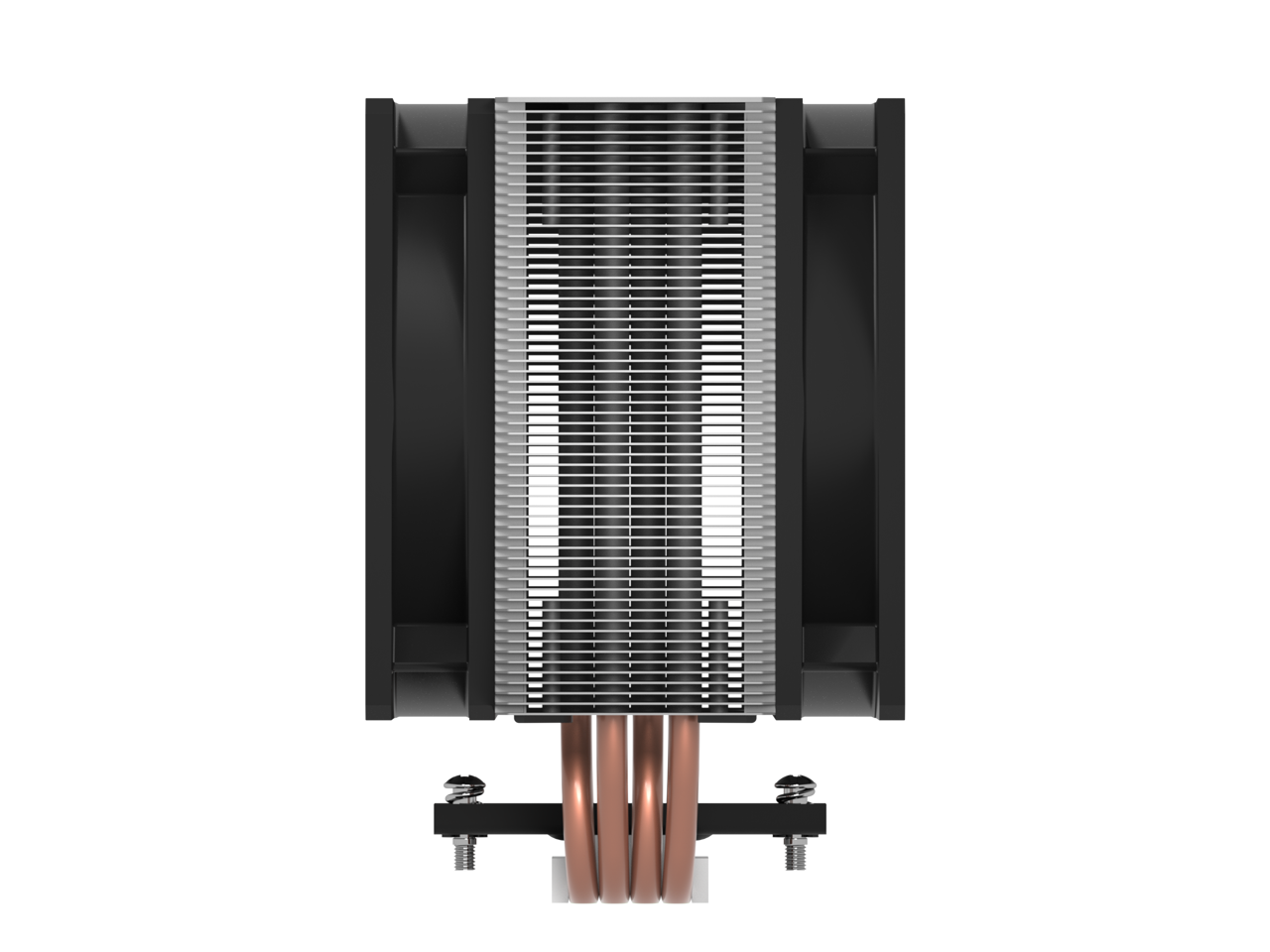 Freezer 36 CO – CPU Cooler for Intel Socket LGA1700 and AMD Socket AM4, AM5, Direct touch technology, dual 12cm Pressure Optimized Fan with dual ball bearing in push pull configuration