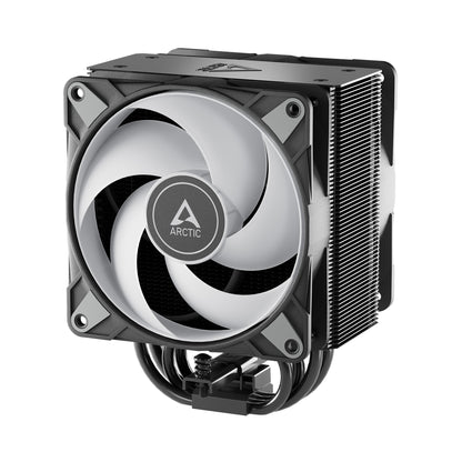 ARCTIC Freezer 36 A-RGB Single-Tower CPU Cooler with Push-Pull Two Pressure-optimised 120 mm P Fans and ARGB Lighting Fluid Dynamic Bearing 200–2000 RPM 4 Heatpipes incl. MX-6 Thermal Compound Model ACFRE00124A
