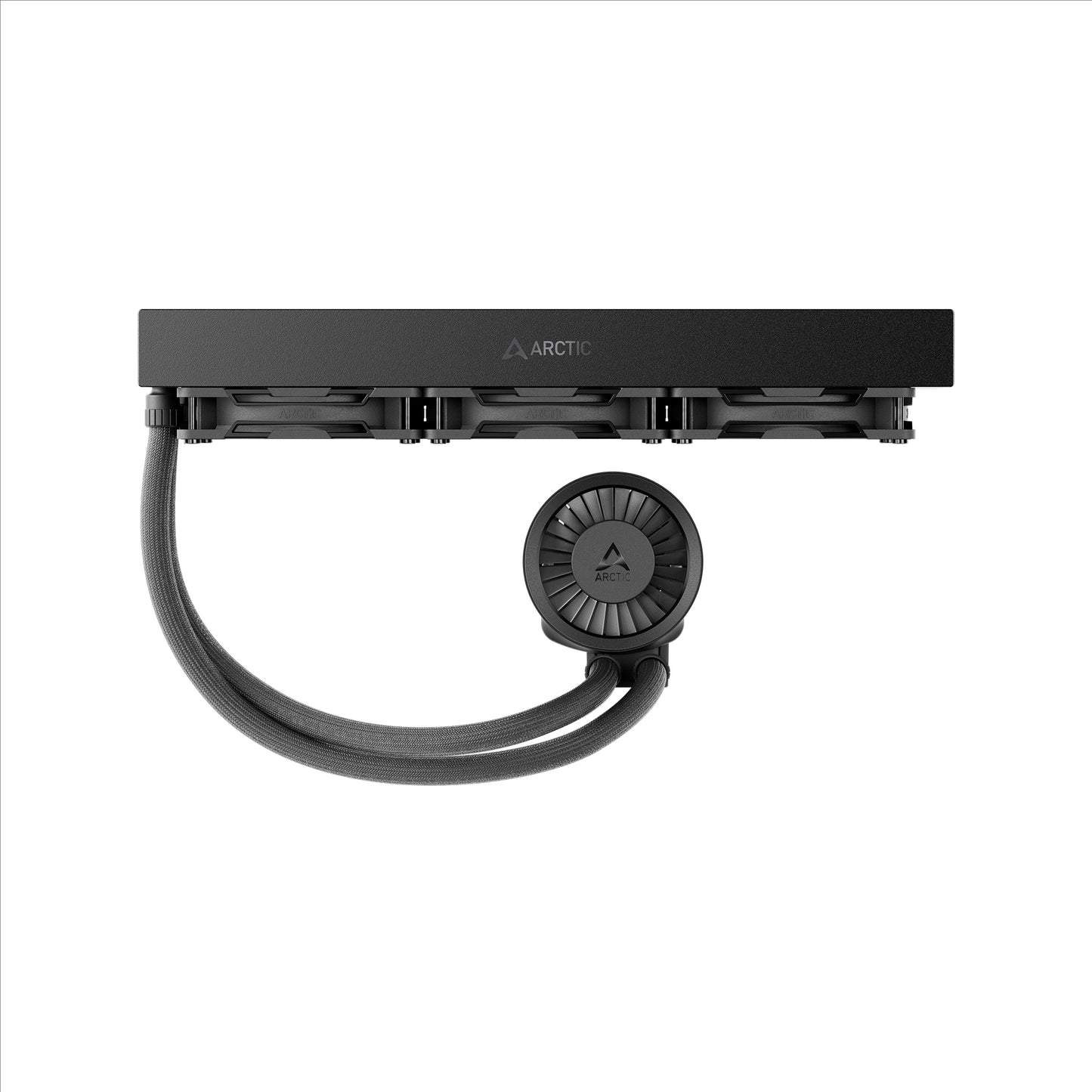 ARCTIC Liquid Freezer III Pro 360 AIO CPU Cooler 3 x 120 mm Water Cooling 38 mm Radiator PWM Pump VRM Fan AMD AM5/AM4 Intel LGA1851/1700 Contact Frame Black Model ACFRE00180A