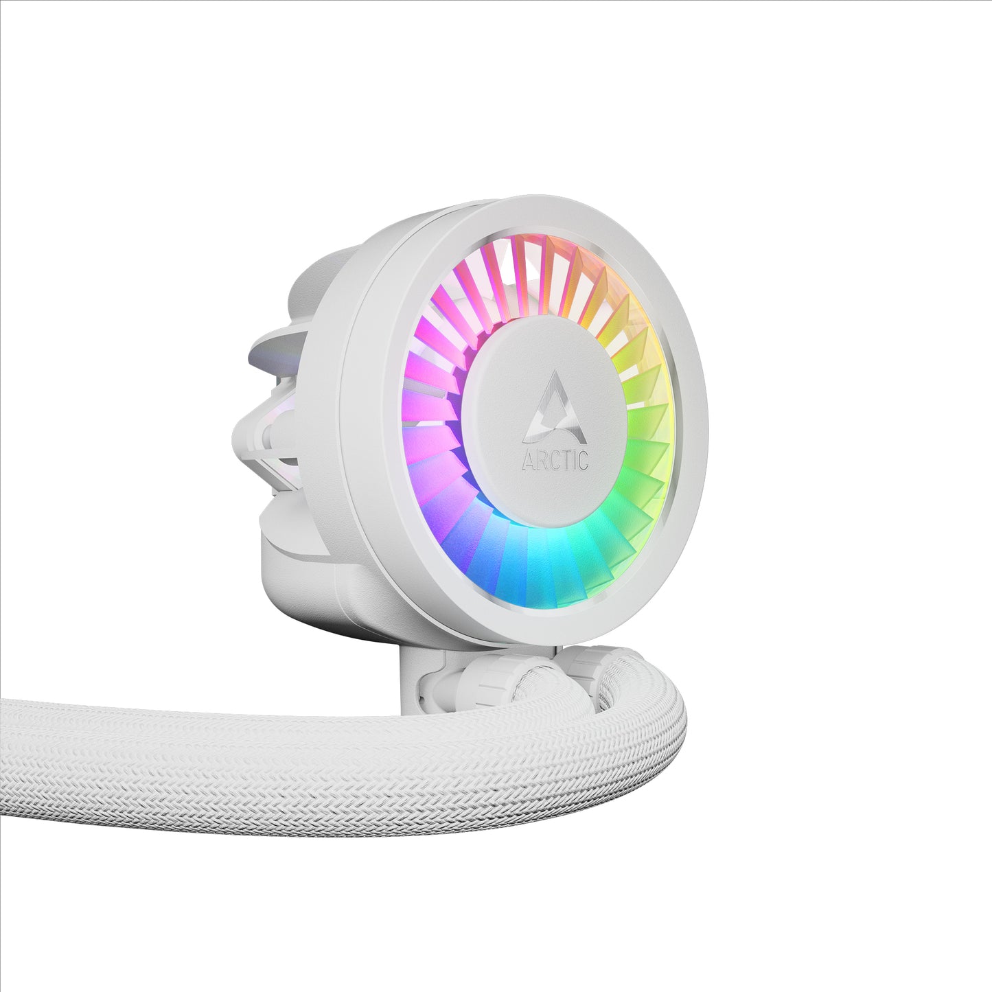 ARCTIC Liquid Freezer III Pro 360 A-RGB AIO CPU Cooler 3 x 120 mm Water Cooling 38 mm Radiator PWM Pump VRM Fan AMD AM5/AM4 Intel LGA1851/1700 Contact Frame White Model ACFRE00188A