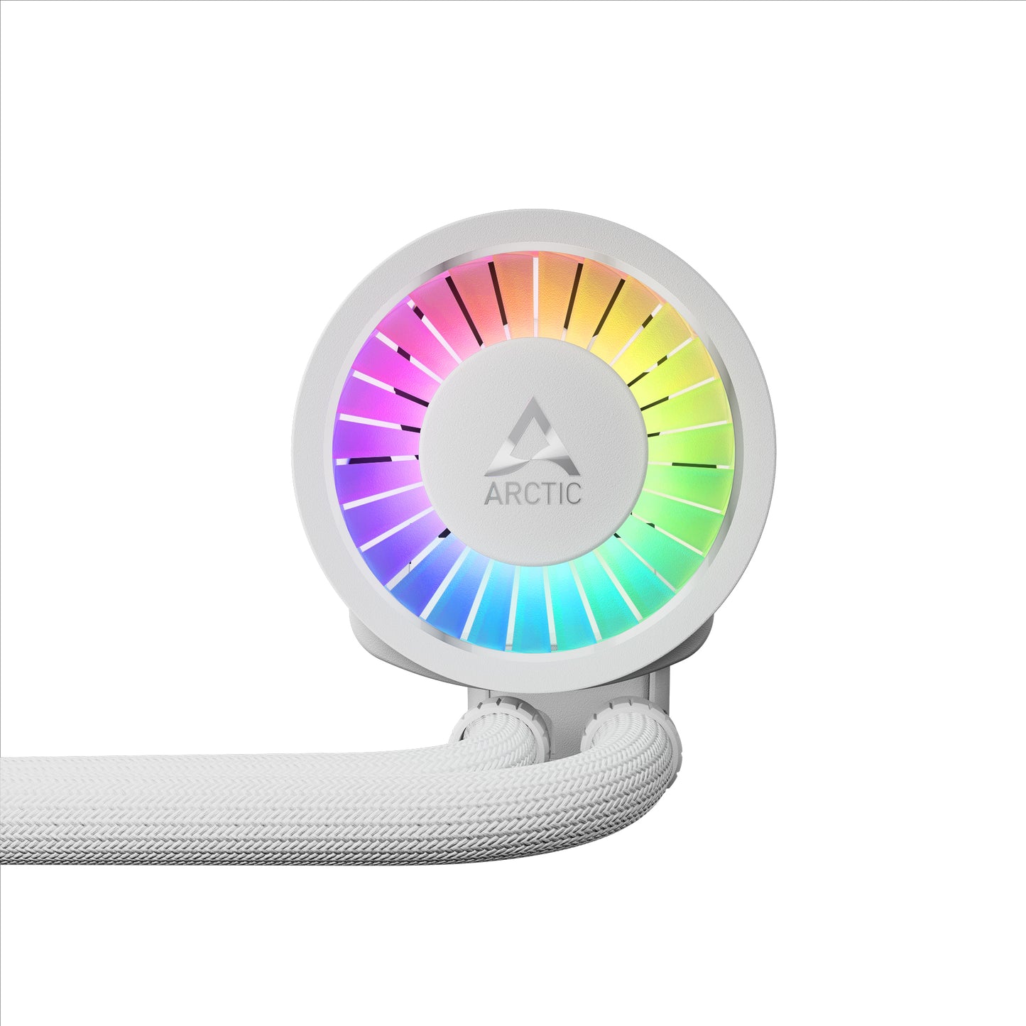 ARCTIC Liquid Freezer III Pro 360 A-RGB AIO CPU Cooler 3 x 120 mm Water Cooling 38 mm Radiator PWM Pump VRM Fan AMD AM5/AM4 Intel LGA1851/1700 Contact Frame White Model ACFRE00188A