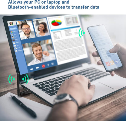 EDUP Long Range USB Bluetooth 5.1 Adapter for PC USB Bluetooth Adapter Wireless Audio Dongle 328FT / 100M 5.1 Bluetooth Transmitter Receiver for Desktop Laptop PC with Windows 10/8 / 8.1/7