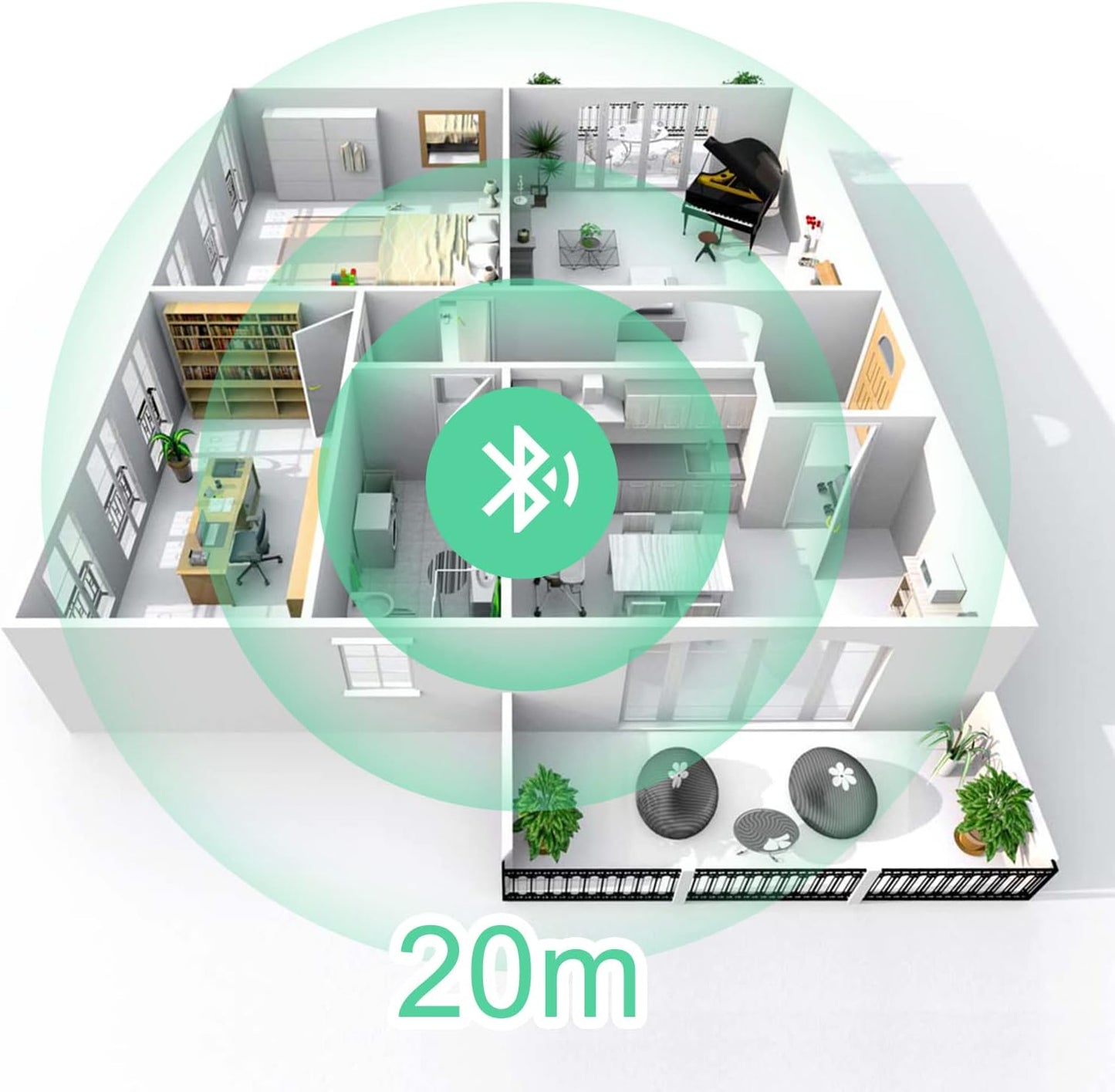 EDUP Mini USB Bluetooth 5.0 Adapter for PC, USB 2.0 Bluetooth EDR Dongle for Desktop/PC/Laptop, 66ft/20M Transmission Range, BT 5.0 Adapter Support Windows 10/8.1/8 /7 (Need Installed Driver) EP-B3519