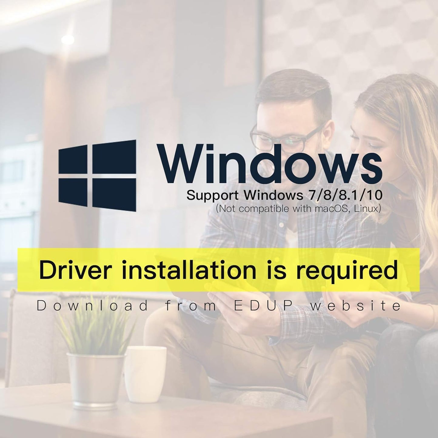 EDUP Mini USB Bluetooth 5.0 Adapter for PC, USB 2.0 Bluetooth EDR Dongle for Desktop/PC/Laptop, 66ft/20M Transmission Range, BT 5.0 Adapter Support Windows 10/8.1/8 /7 (Need Installed Driver) EP-B3519