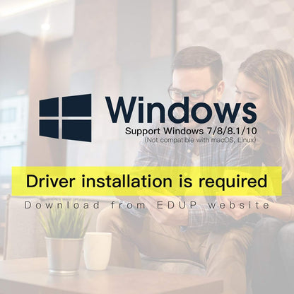 EDUP Mini USB Bluetooth 5.0 Adapter for PC, USB 2.0 Bluetooth EDR Dongle for Desktop/PC/Laptop, 66ft/20M Transmission Range, BT 5.0 Adapter Support Windows 10/8.1/8 /7 (Need Installed Driver) EP-B3519