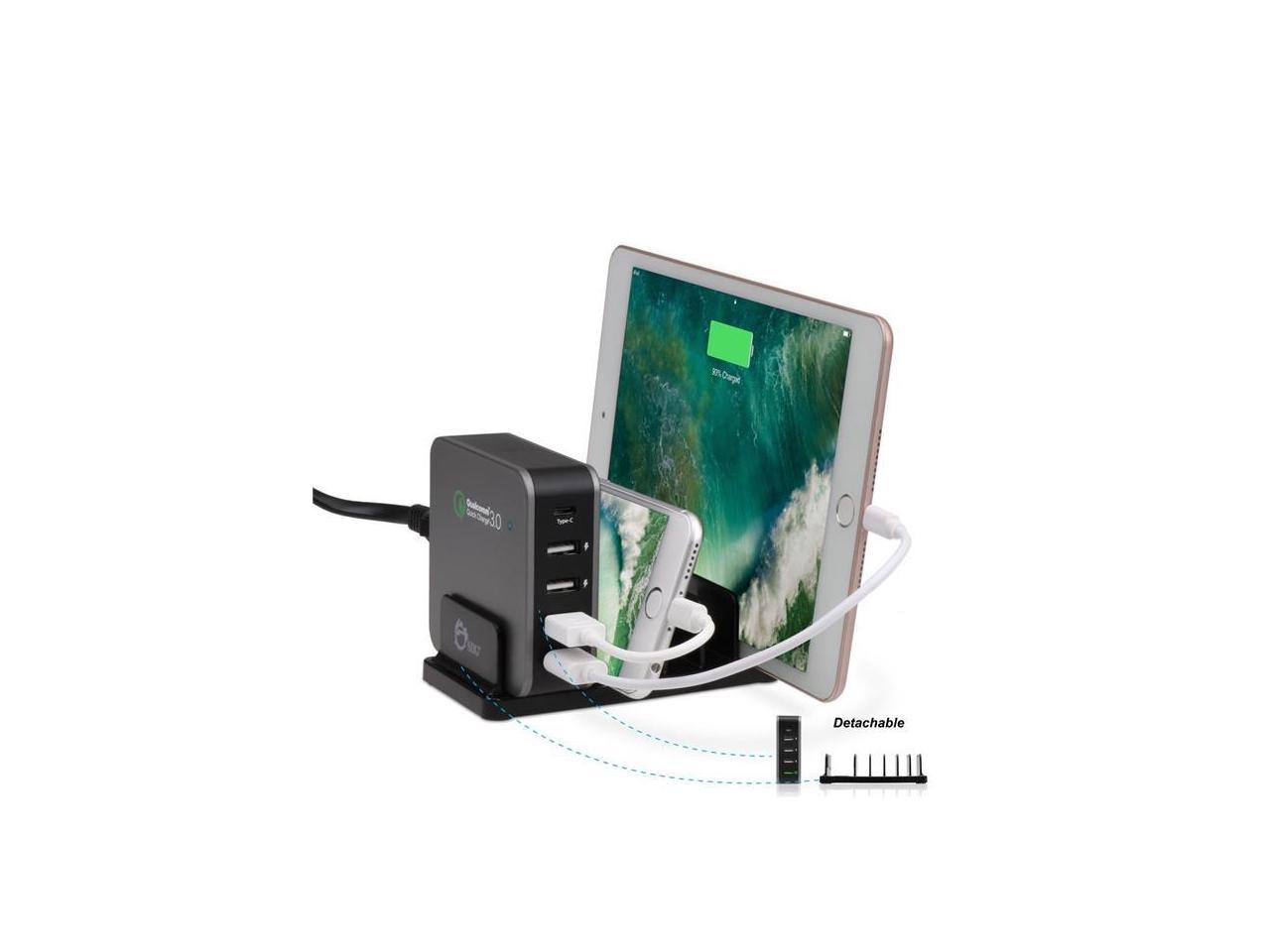 SIIG AC-PW1714-S1 5Port Smart USB Charger Blk