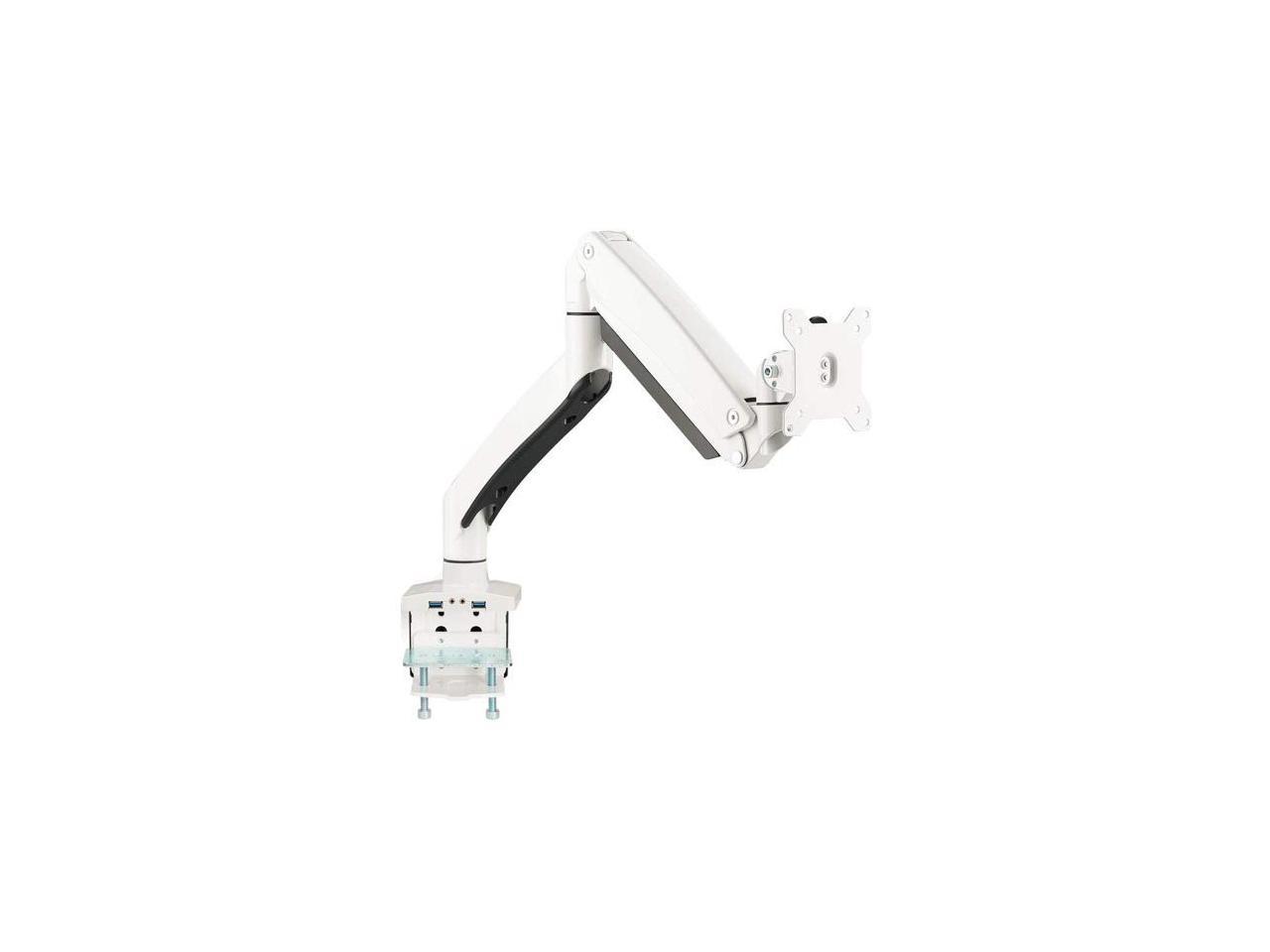 Siig Mounting Arm For Flat Panel Display Curved Screen Display Monitor - White