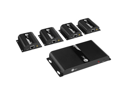 Siig 4-Port Hdmi Splitter Over Cat6 Extender With Ir - 40M