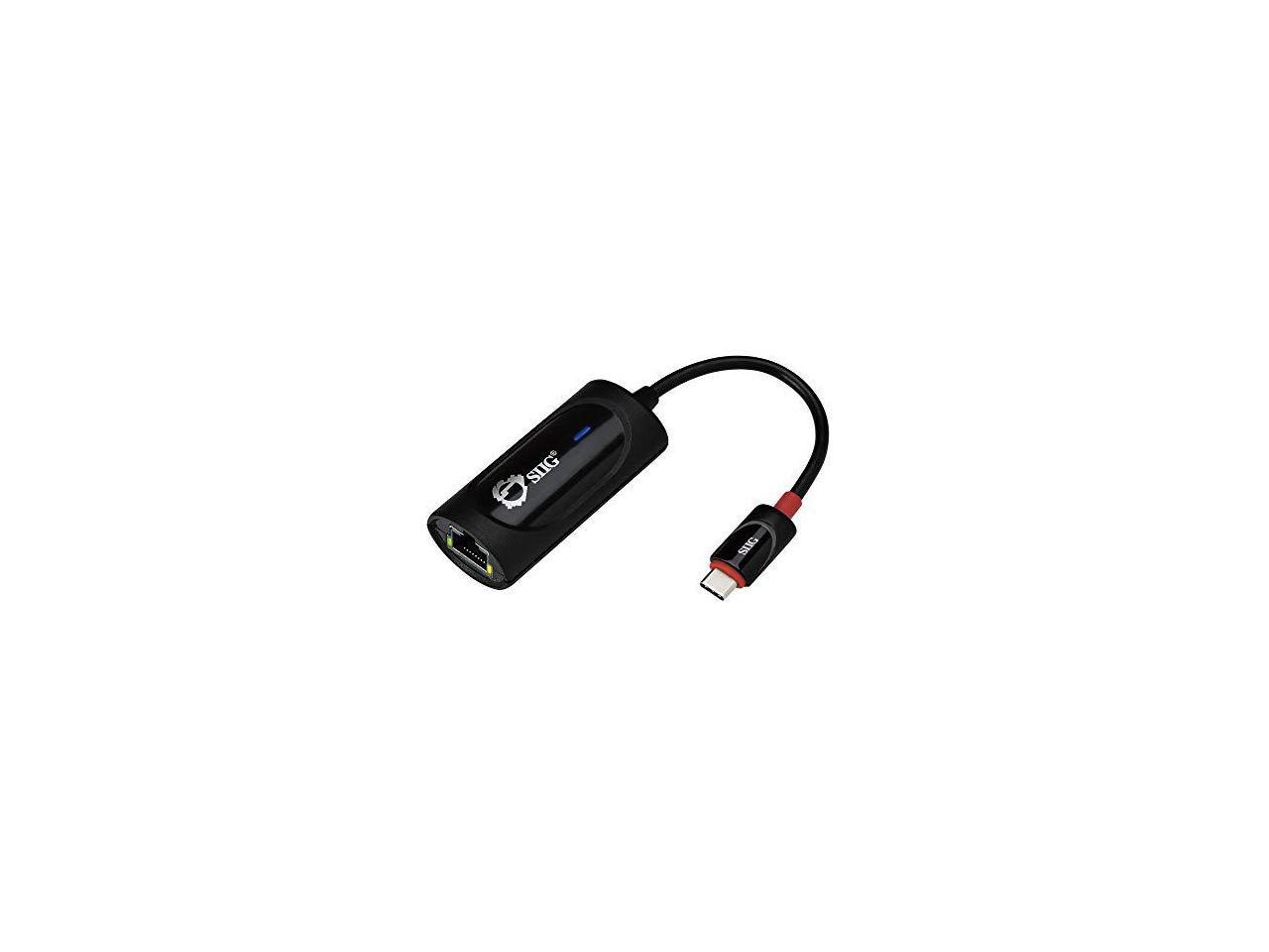 SIIG USB-C to Gigabit Ethernet Adapter - USB 3.0