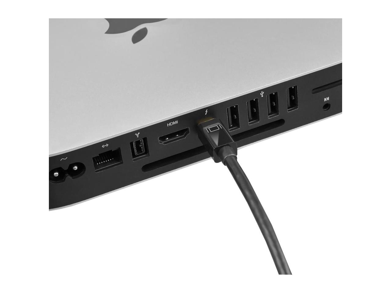 SIIG CB-DP1K12-S1 Displayport Cable - Displayport (M) To Mini Displayport (M) - 10 Ft ( Displayport 1.2 ) - Black