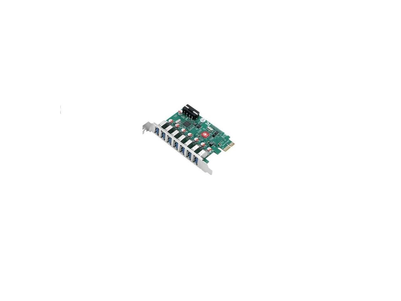 SIIG 7 Port USB 3.0 PCIe Host Card UASP Mode