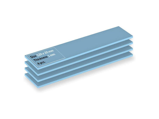 ARCTIC TP-3 (120x20mm - 1.0mm - 4 pcs) Premium Performance Thermal Pad ACTPD00056A