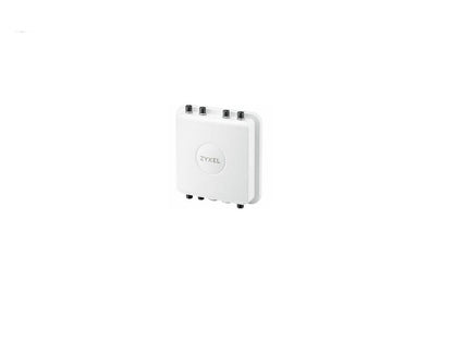 ZYXEL Dual Band 5.27 Gbit/s Wireless Access Point Outdoor 2.40 GHz 5 GHz External MIMO Technology 1 x Network (RJ-45) 2.5 Gigabit Ethernet Standalone Pole-mountable Wall Mountable IP67