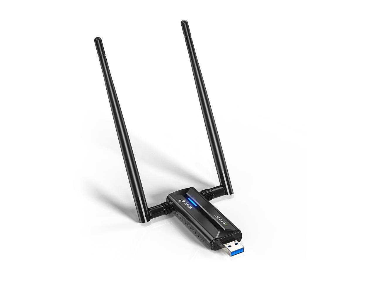 EDUP 5400MBPS WIFI6E CARD DUAL BAND WIFI ADAPTER HIGH PERFORMANCE WIRELESS DONGLE - EP-AX1671