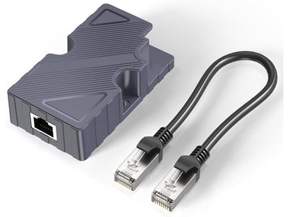 Starlink PoE Injector, Starlink Ethernet Adapter Kit to Ethernet Cord for Starlink Satellite Dish V2 - RJ45, T568B Pinout, 10/100/1000 Mb/s, -20 to +55 °C Operating Temperature