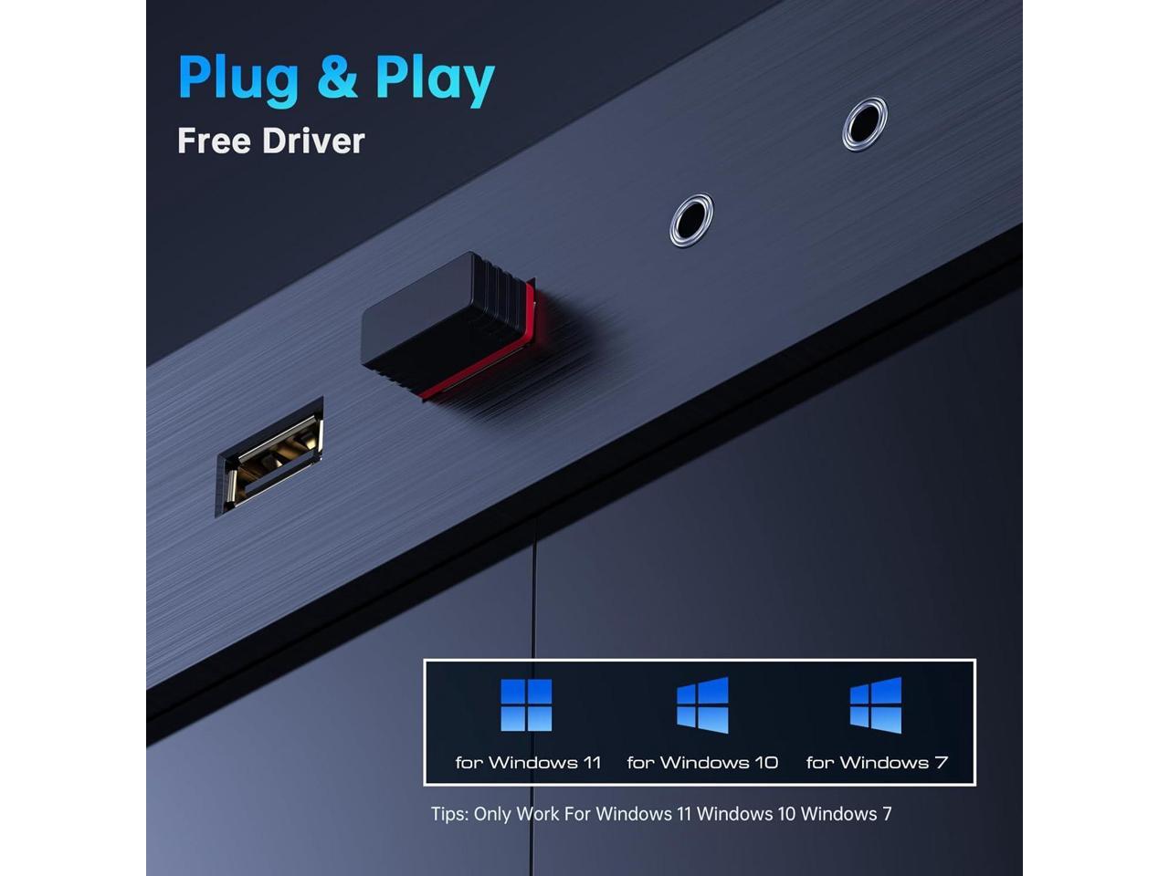 EDUP 802.11ax Nano USB WiFi 6 Adapter for PC, EDUP 2.4G 300Mbps Wireless Mini USB WiFi-Adapter for Laptop Desktop PC, Travel Size Driver-Free USB WiFi Dongle, Support Windows 11/10/7