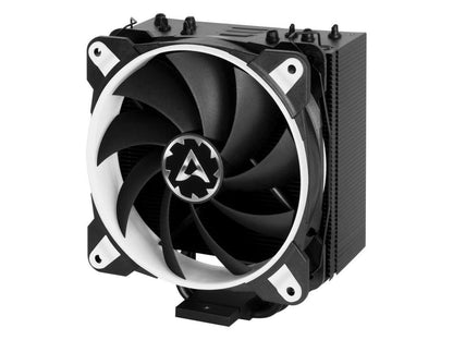 ARCTIC Freezer 34 eSports DUO Edition - Tower CPU Cooler with Push-Pull Configuration I Silent 3-Phase-Motor and wide range of regulation 200 to 2100 RPM - Includes 2 low noise PWM 120 mm Fans – White
