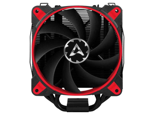 ARCTIC Freezer 34 eSports DUO Edition - Tower CPU Cooler with Push-Pull Configuration I Silent 3-Phase-Motor and wide range of regulation 200 to 2100 RPM - Includes 2 low noise PWM 120 mm Fans – Red