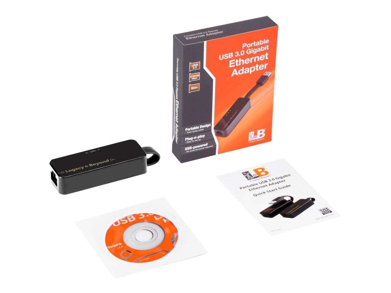 SIIG Portable USB 3.0 Gigabit Ethernet Adapter