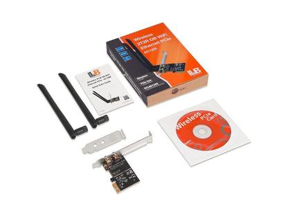 SIIG Wireless 2T2R Dual Band WiFi Ethernet PCIe Card AC1200 LB-WR0011-S1