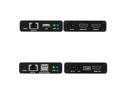 SIIG 1080p HDMI USB KVM Over Cat6 Extender - 70m - Supports PCM 2/5.1/7.1, Dolby & DTS 5.1