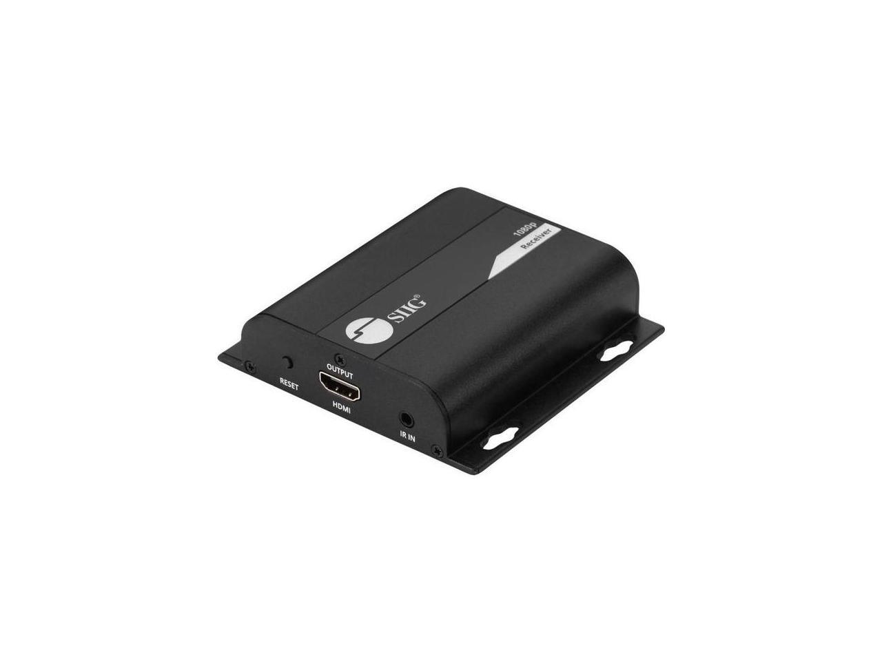 SIIG HDMI HDbitT Over IP Extender with IR Receiver CE-H26U11-S1