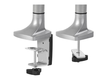 SIIG CE-MT2E12-S1 High Premium Aluminum Gas Spring Desk Mount - Dual Monitor, VESA (75x75/100x100)