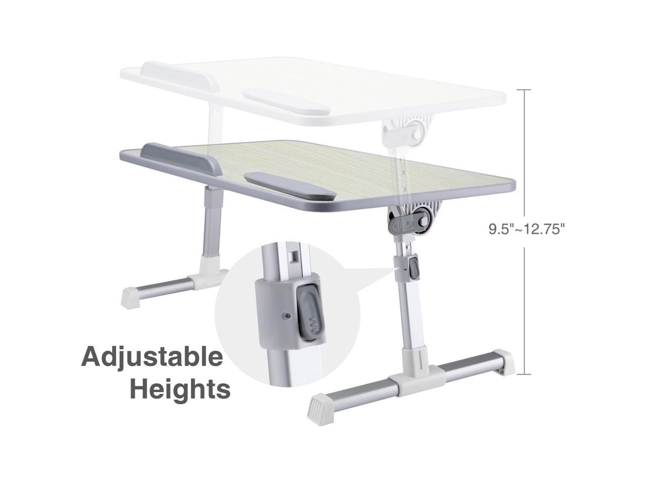 SIIG Adjustable Laptop Bed Desk for MacBook and PC