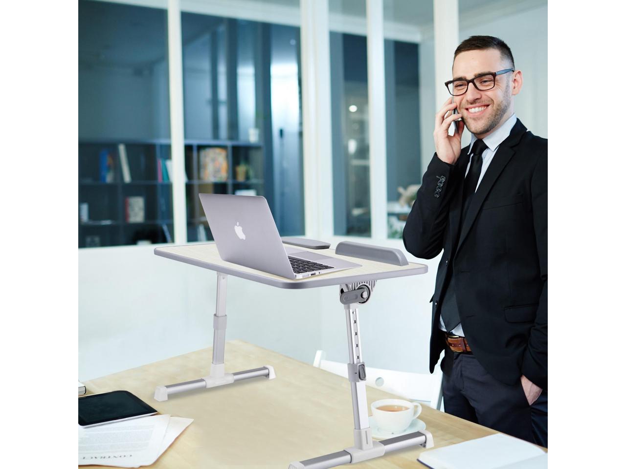 SIIG Adjustable Laptop Bed Desk for MacBook and PC
