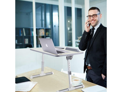 SIIG Adjustable Laptop Bed Desk for MacBook and PC