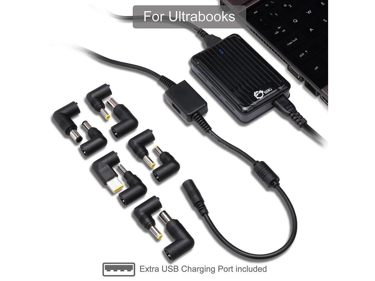 SIIG INC AC-PW1112-S1 65W ULTRA COMPACT UNVRSL LAPTOP