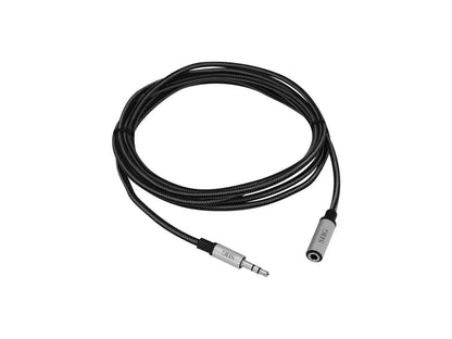 SIIG CB-AU0C12-S1 6.56 ft. Woven Fab Stereo Aux Cable Male to Female