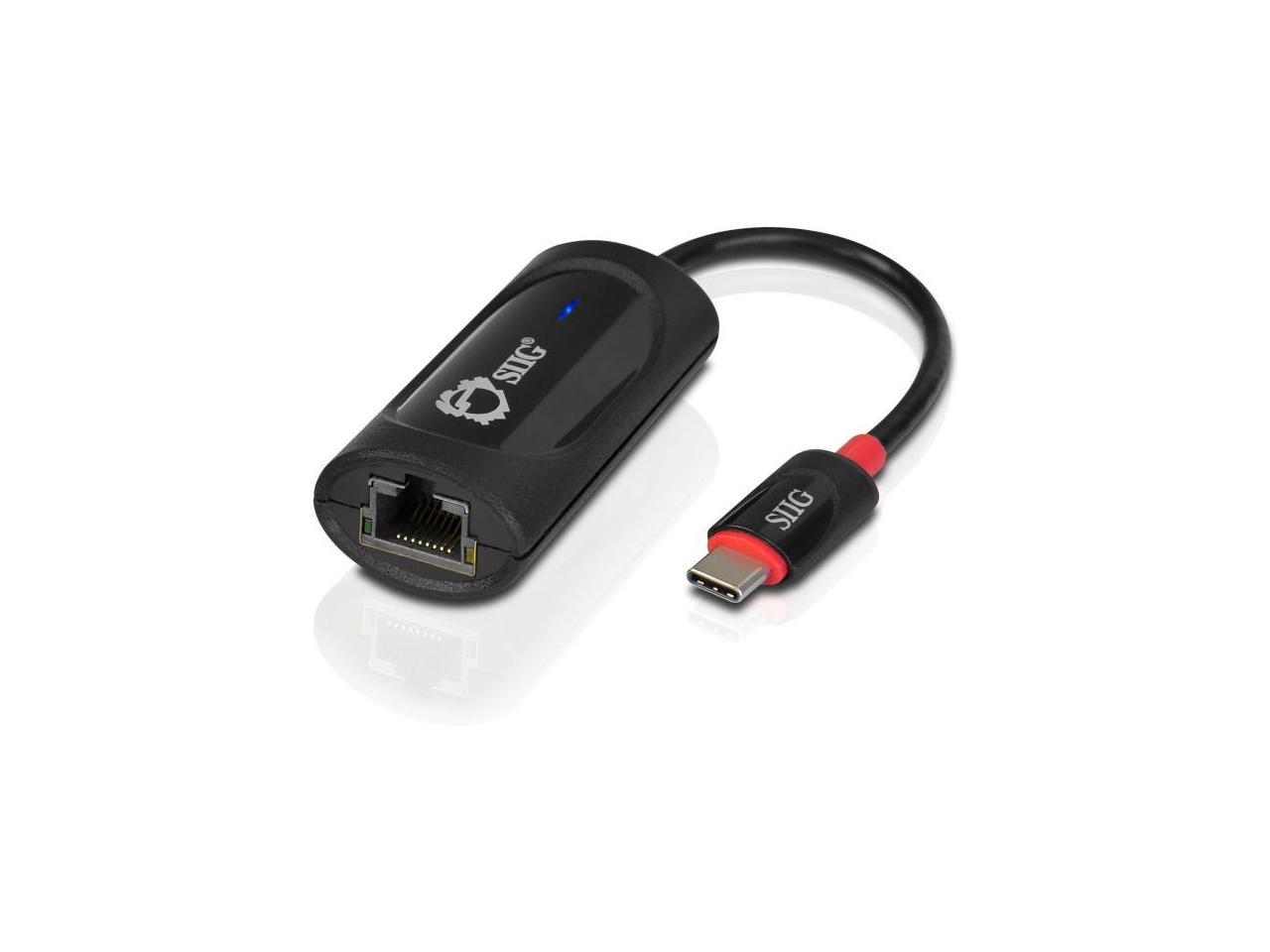 SIIG USB-C to Gigabit Ethernet Adapter - USB 3.0