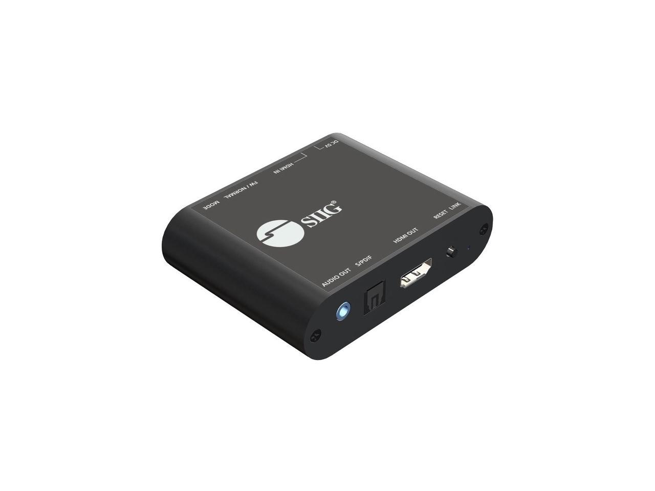 SIIG HDMI 2.0 4K HDR with Audio Extractor & ARC