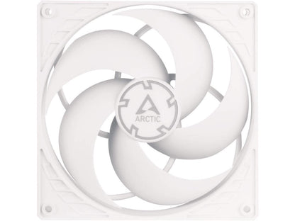 Arctic ACFAN00222A P14 PWM - 140 mm Case Fan with PWM, Pressure-optimised, Very Quiet Motor, Computer, Fan Speed: 200-1700 RPM - White/White