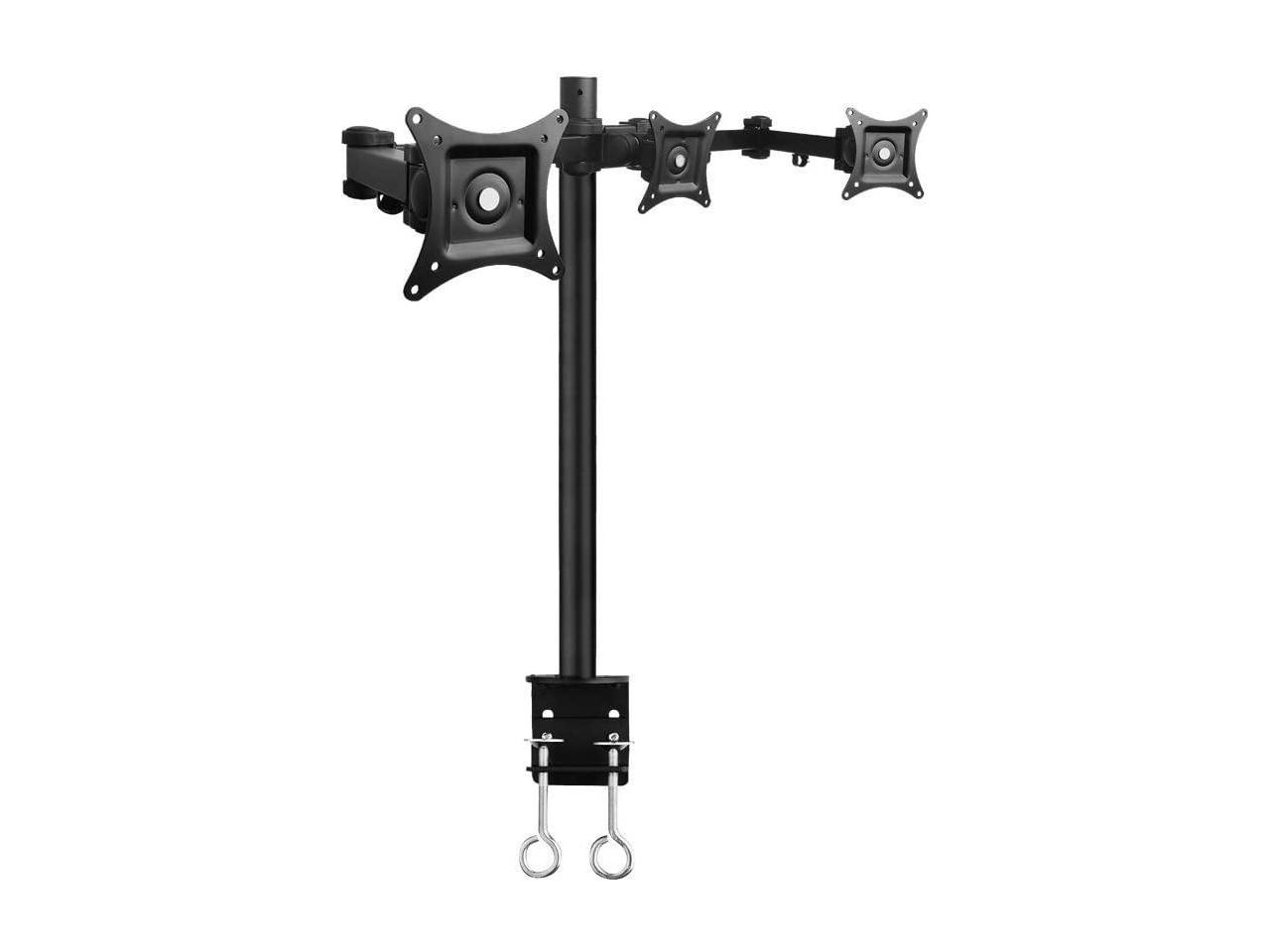 Siig Articulating Triple Monitor Desk Mount - 13" To 27"
