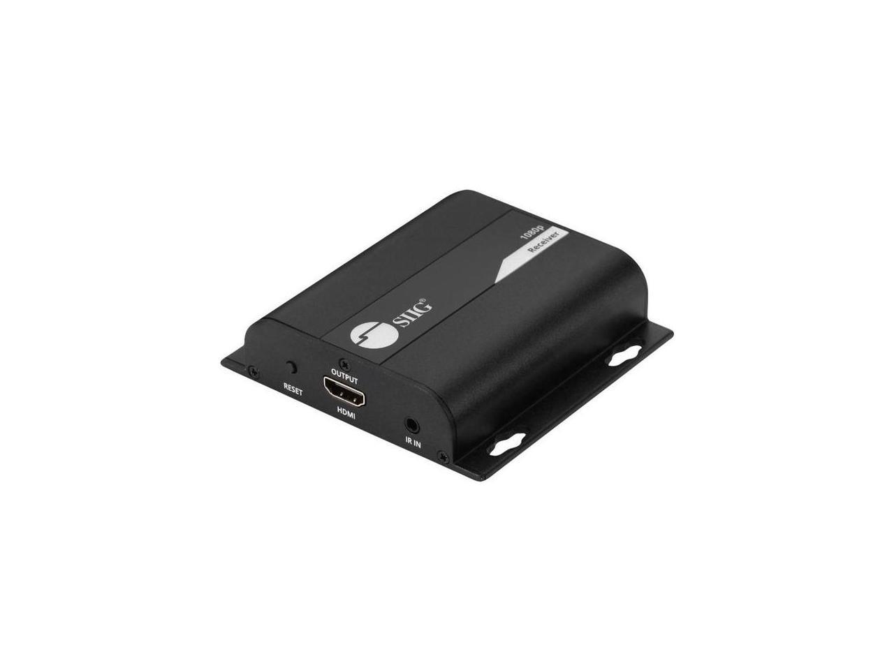 SIIG HDMI HDbitT Over IP Extender with IR Receiver CE-H26U11-S1