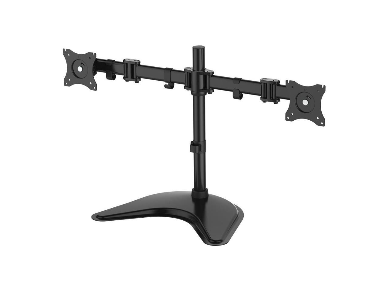 SIIG Articulated Freestanding Dual Monitor Desk Stand - 13"-27"